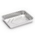 ENVASE ALUMINIO RECTANGULAR 1000 CC C/1000