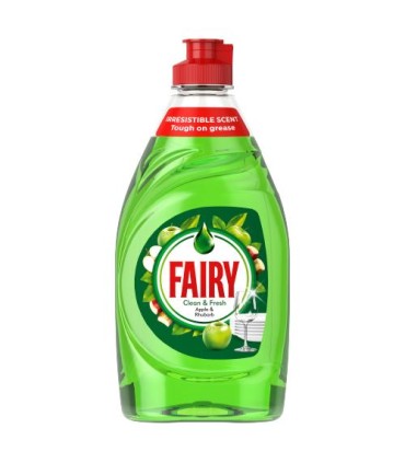 LAVAVAJILLAS MANUAL FAIRY CLEAN & FRESH 383ML