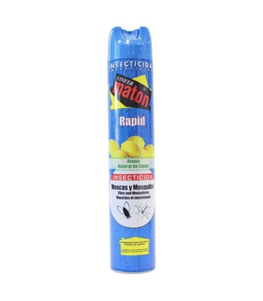 INSECTICIDA SPRAY MATON RAPID AZUL 600 ML