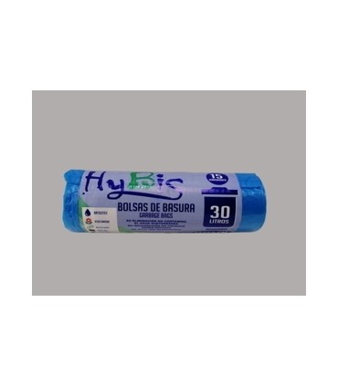 B.BASURA AUTOC.55X55 AZUL HYBIS AHORRO R/15