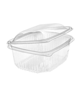 TARRINA BISAGRA PET 2000 ALTA CUPULA OVAL C/180