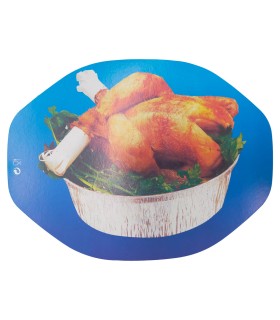 TAPA ENVASE ALUMINIO OVALADO 2500 C/600