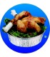 TAPA ENVASE ALUMINIO POLLO C/500