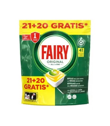 LAVAVAJILLAS CAPSULAS FAIRY ORIGINAL 21+20