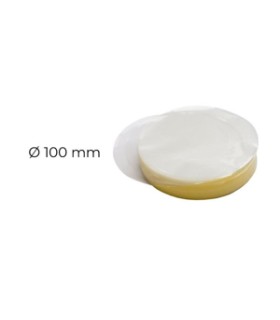 OBLEA REDONDAS TRANSP. 10 CM PAQ