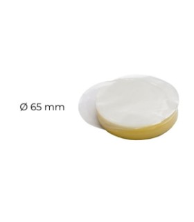 OBLEA REDONDAS MINI TRANSP. 6,5 CM PAQ