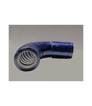 PRECINTO PVC CIERRA BOLSA AZUL PAQ/24 ROLLOS