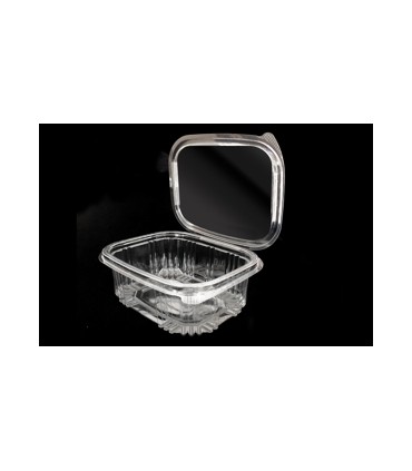 TARRINA BISAGRA PET 375-BND C/600