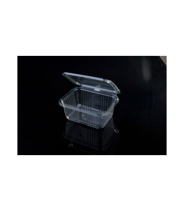 TARRINA BISAGRA R-PET RECT.500 FT108D C/500