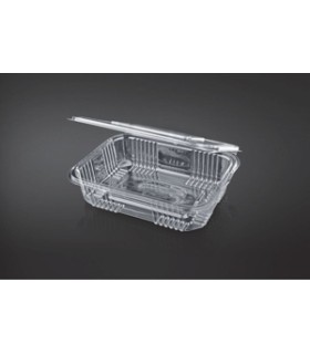 TARRINA BISAGRA R-PET RECT.1500 FT10GD C/200