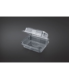 TARRINA BISAGRA R-PET RECT.250 ALTA FT108B C/500