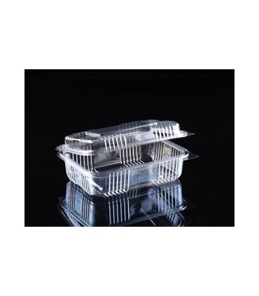 TARRINA BISAGRA R-PET RECT.1500 ALTA FT10GB C/200