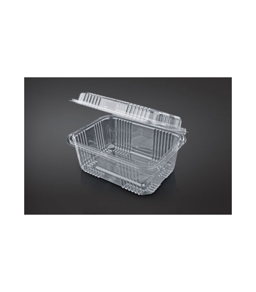 TARRINA BISAGRA R-PET RECT.2000 ALTA  FT10GB C/200