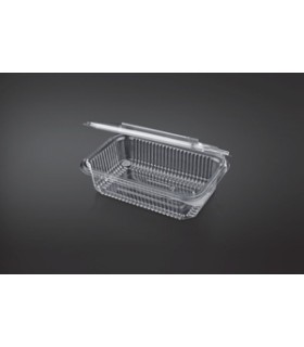 TARRINA BISAGRA R-PET RECT.750 FT208KD C/400