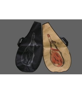 BOLSA IMPRESA TELA JAMON GUITARRA UND.