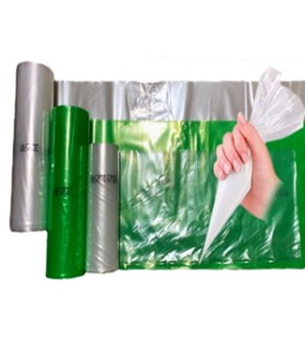 MANGA PAST.DESECHABLE TRANSP.40CM R/100 UND