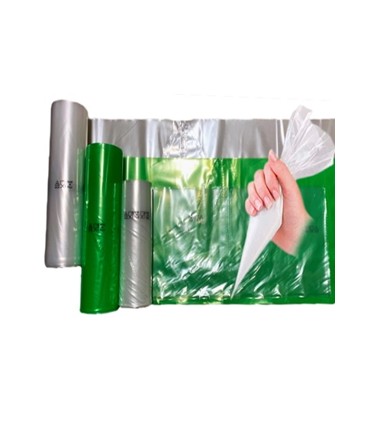 MANGA PAST.DESECHABLE TRANSP.40CM R/100 UND