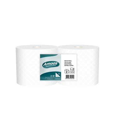 CELULOSA PASTA LAMINADA *AMOOS* 400M PACK/2