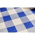 MANTEL PAPEL CUADRO AZUL 1X1 C/400
