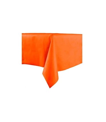 MANTEL TEJ. 120X120 NARANJA C/150