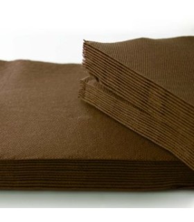 SERVILLETA 40X40 PP MARRON LM 50SV C/24