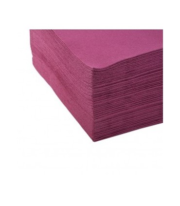 SERVILLETA 40X40 PP BURDEOS LM 50SV C/24