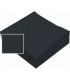 SERVILLETA 40X40 PP NEGRA LM 50SV C/24
