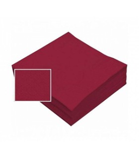 SERVILLETA 40X40 BURDEOS 2CP 50SV C/24