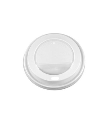 TAPA C/AGUJERO VASO 8oz PAQ/100