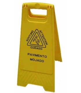 SEÑAL PAVIMENTO MOJADO