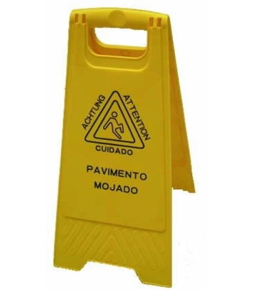 SEÑAL PAVIMENTO MOJADO