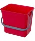 CUBETA ROJA 18X25X23 CM 8 LITROS