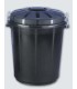 BARREÑO INDUSTRIAL NEGRO 70 L