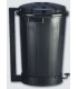 CUBO BASURA PEDAL NEGRO GOLIAT 95 L