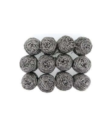 ESTROPAJO INOX NANAS 40 GR. PAQ/12