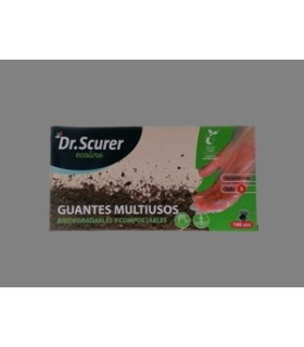 GUANTE COMPOSTABLE TTE. T-S PAQ/100