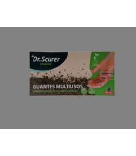 GUANTE COMPOSTABLE TTE. T-M PAQ/100