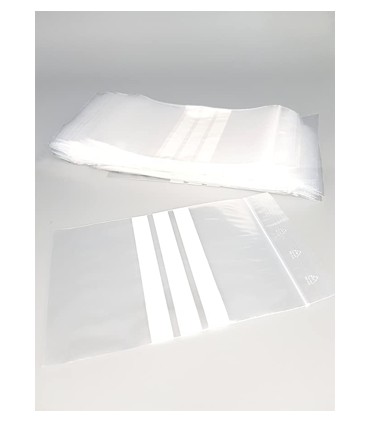 MINIGRIP TRANSP. C/BANDAS 6X8 C/1000