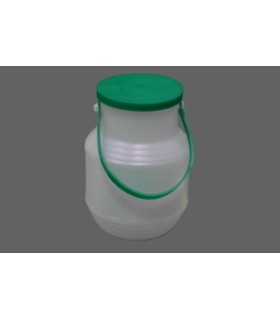 LECHERA PLASTICO 1/2 L. PAQ/100