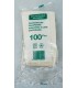 CUCHARA MOKA PLAST. BLANCA REUTILIZABLE PAQ/100