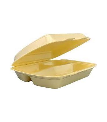 ENVASE BISAGRA POREX 3 COMPART.** C/200