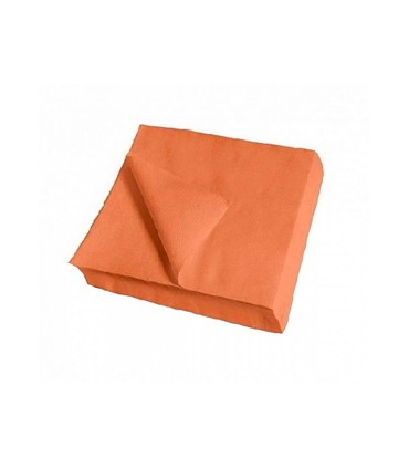 SERVILLETA 40X40 NARANJA 2 CP 50SV CAJA 24 PAQUETES