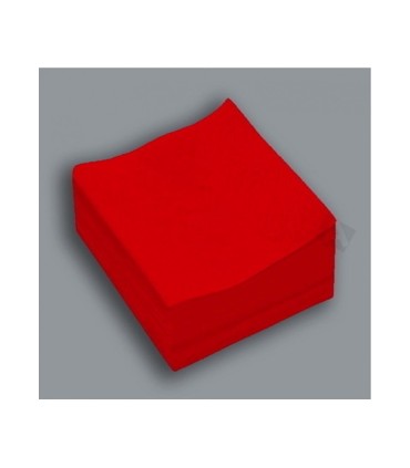 SERVILLETA 20X20 ROJA 2CP 100SV CAJA 24 PAQUETES