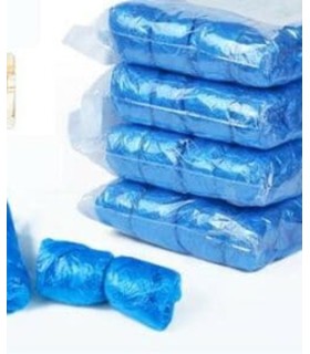 CUBRE ZAPATOS CPE DESECHABLES PAQUETE 100 UND.