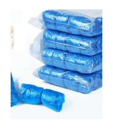 CUBRE ZAPATOS CPE DESECHABLES PAQUETE 100 UND.