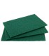 ESTROPAJO FIBRA VERDE 15X20 PACK 3 UND.