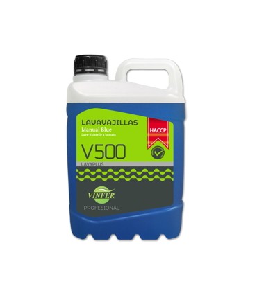 LAVAVAJILLAS MANUAL HIGIENIZANTE *V500* BLUE 5 L