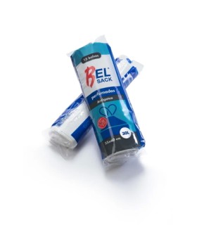 BOLSA BASURA AUTOCIERRE 55X60 BELSACK BCA R/15