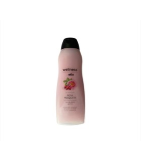 GEL BAÑO WELLNESS ROSA MOSQUETA 750 ML