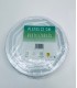PLATO PLASTICO REUTILIZABLE 22CM PAQ/100